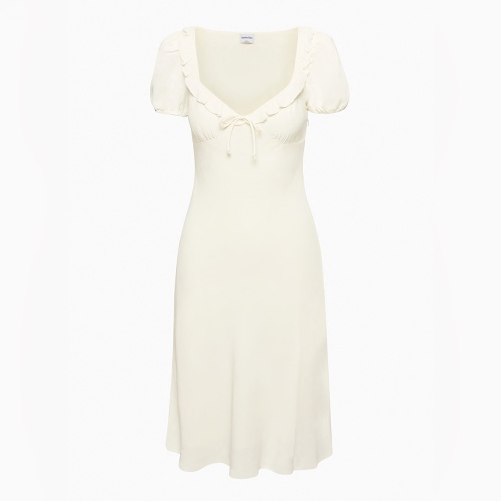 Aritzia Sunday Best Letti Dress, Whisper White - Picture 5 of 16